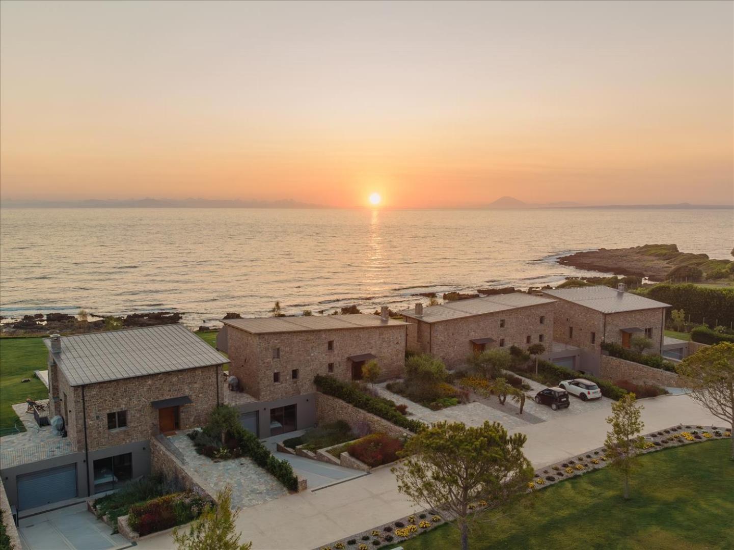 Real Life Homes Luxurious Seafront Villas Each With Their Own Private Pools Korakokhórion Esterno foto